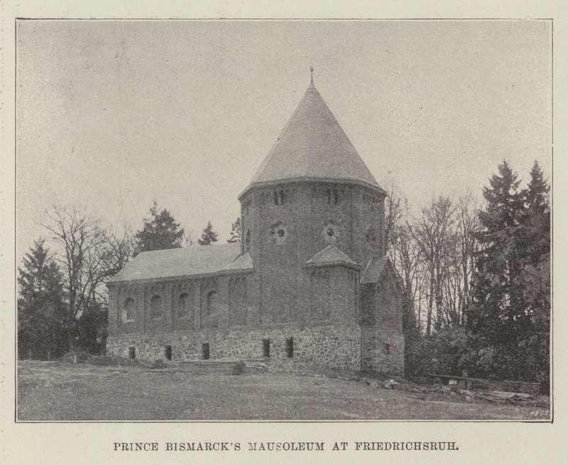 Mauzoleum księcia Bismarcka w Friedrichsruh autorstwa English Photographer