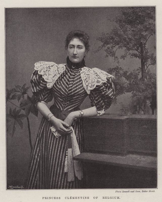 Księżniczka Klementynka Belgii autorstwa English Photographer