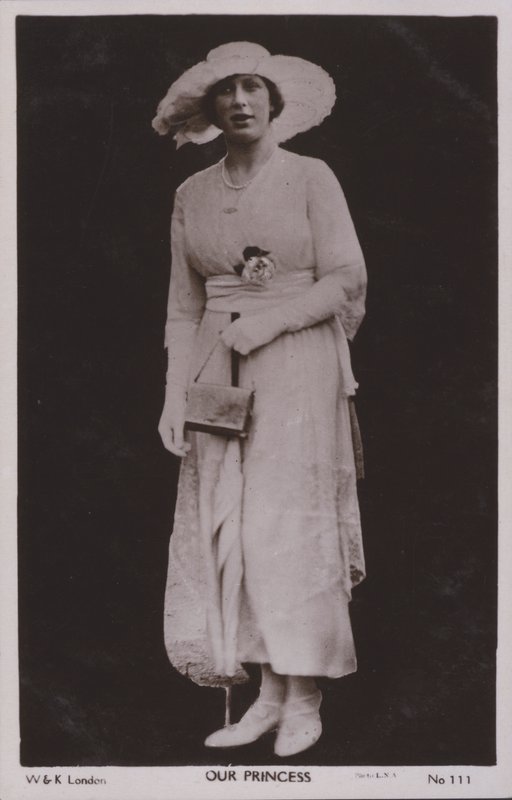 Księżniczka Maria (zdjęcie czarno-białe) autorstwa English Photographer