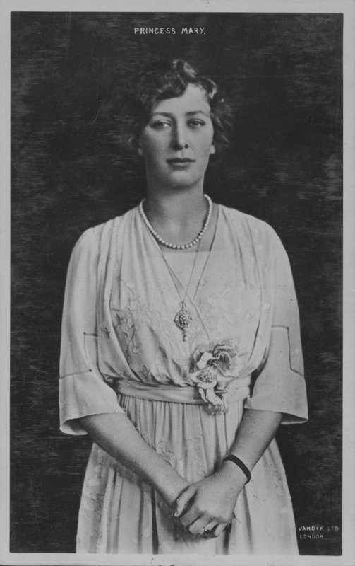 Księżniczka Maria (zdjęcie czarno-białe) autorstwa English Photographer