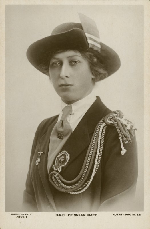 Księżniczka Maria (zdjęcie czarno-białe) autorstwa English Photographer