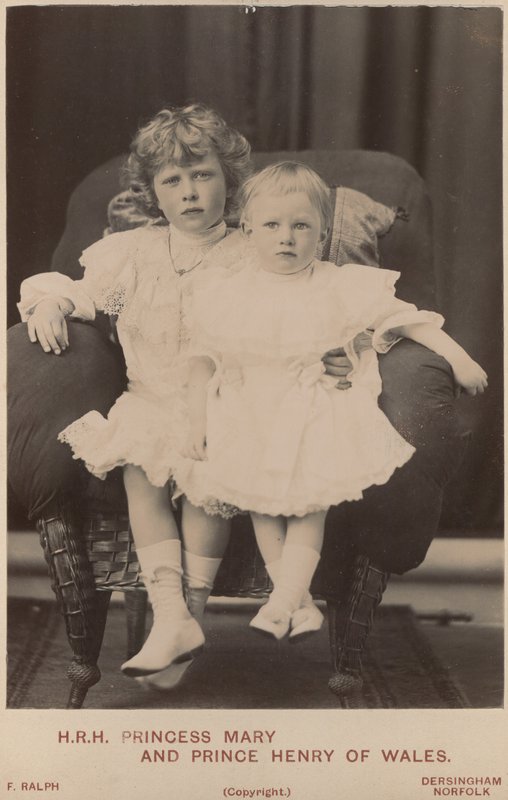 Księżniczka Maria i książę Henryk Walii autorstwa English Photographer