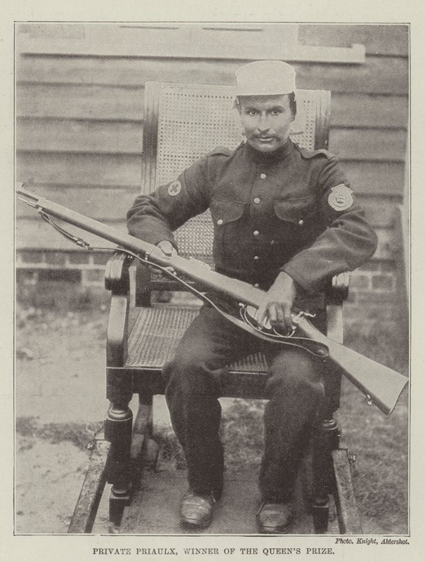 Prywatny Priaulx, zdobywca nagrody Queens autorstwa English Photographer