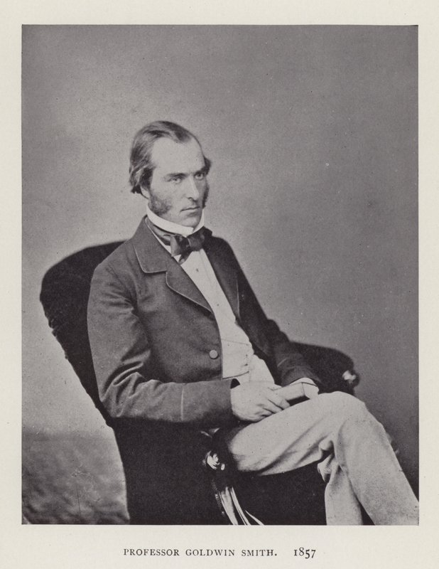 Profesor Goldwin Smith, 1857 autorstwa English Photographer