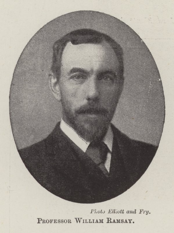 Profesor William Ramsay autorstwa English Photographer