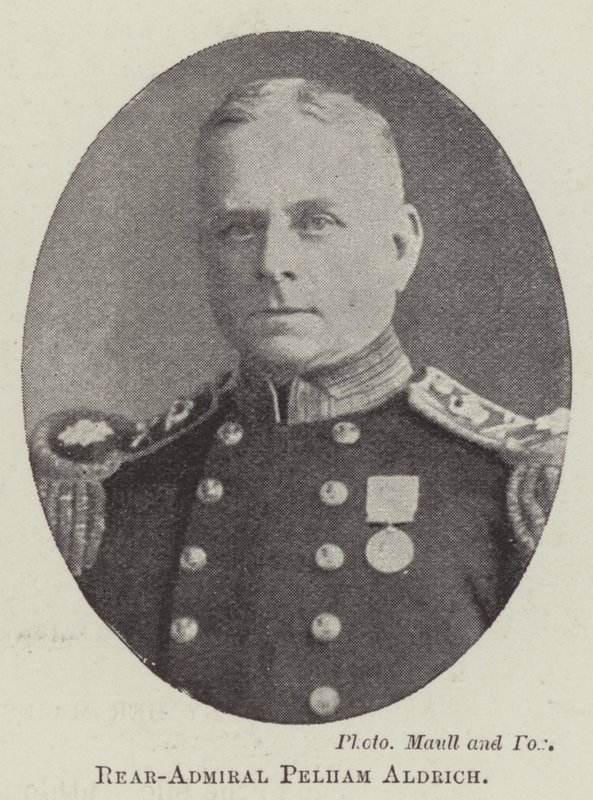 Kontradmirał Pelham Aldrich autorstwa English Photographer