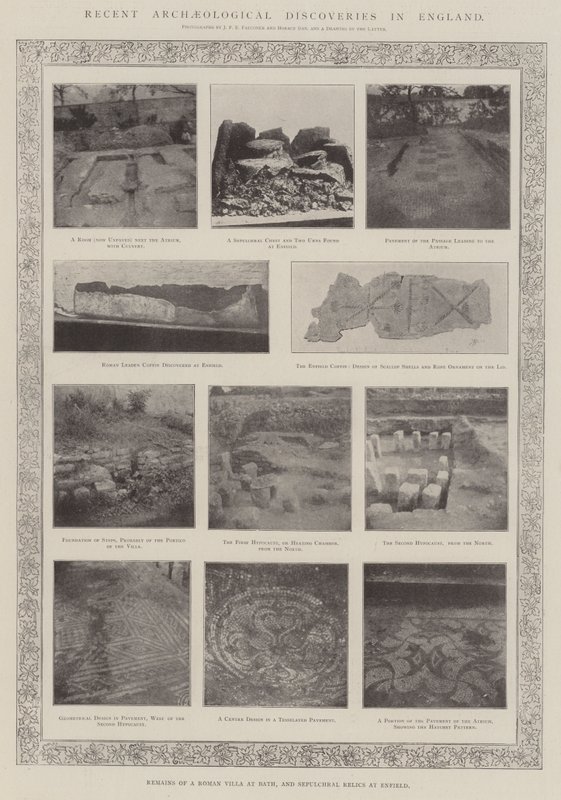 Ostatnie odkrycia archeologiczne w Anglii autorstwa English Photographer