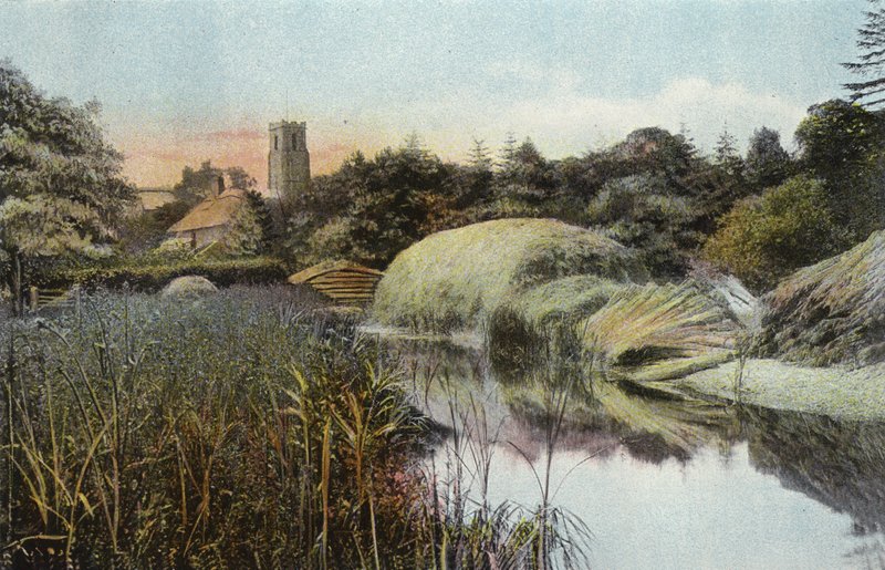 Reed Staithe, Ranworth autorstwa English Photographer