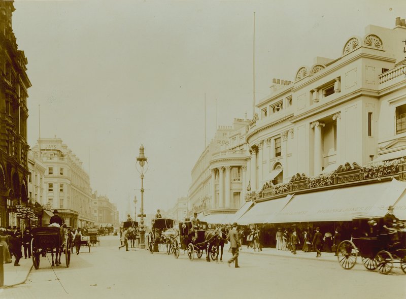 Regent Street, Londyn autorstwa English Photographer