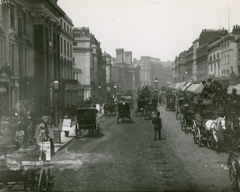 Regent Street, Londyn autorstwa English Photographer