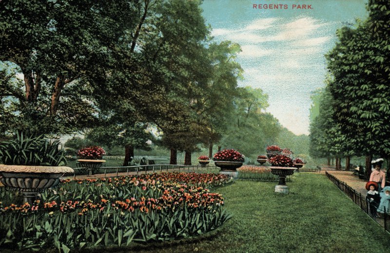 Regents Park, Londyn (zdjęcie) autorstwa English Photographer