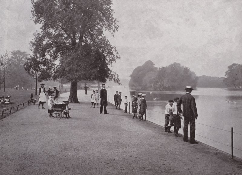 Regents Park, Jezioro autorstwa English Photographer