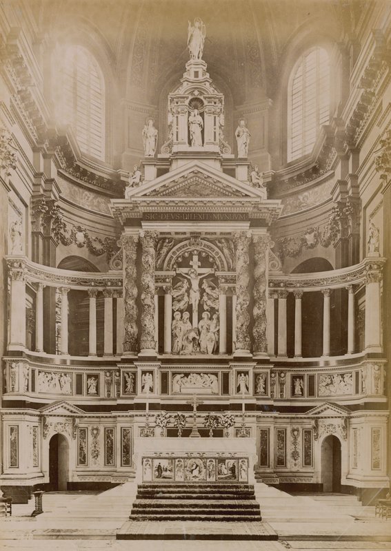 Reredos w katedrze św. Pawła autorstwa English Photographer