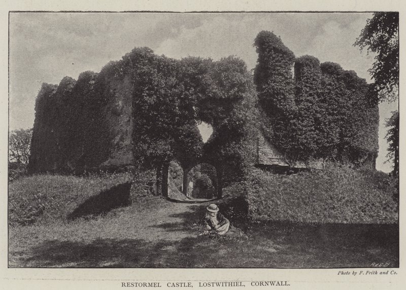 Zamek Restormel, Lostwithiel, Kornwalia autorstwa English Photographer
