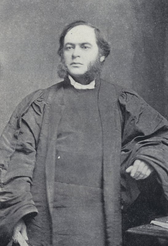 Wielebny H R Haweis (czarno-białe zdjęcie) autorstwa English Photographer