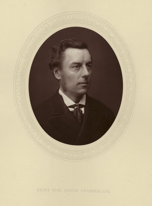 J.E. Joseph Chamberlain autorstwa English Photographer