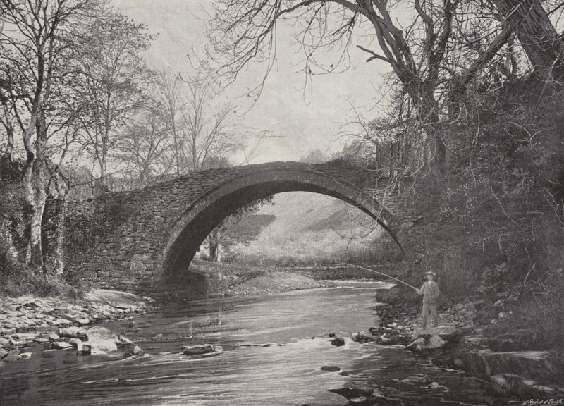 Most Rzymski, Lanark autorstwa English Photographer