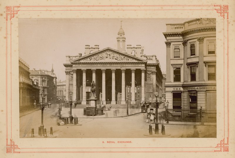 Royal Exchange, Londyn autorstwa English Photographer