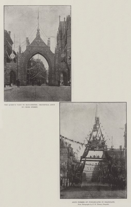 Królewska wizyta w Manchesterze autorstwa English Photographer