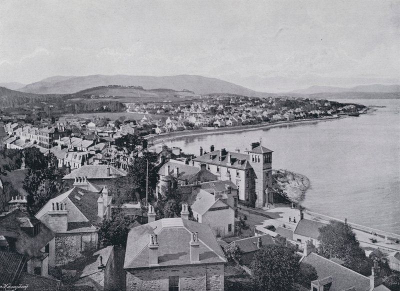 Szkocja: Dunoon (zdjęcie czarno-białe) autorstwa English Photographer