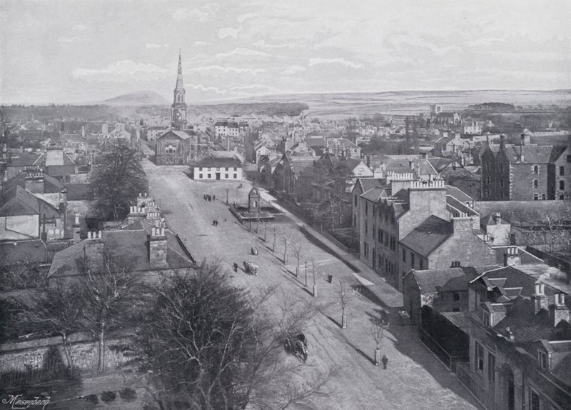Szkocja: Haddington (zdjęcie czarno-białe) autorstwa English Photographer