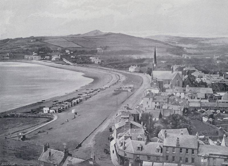 Szkocja: Largs (zdjęcie czarno-białe) autorstwa English Photographer