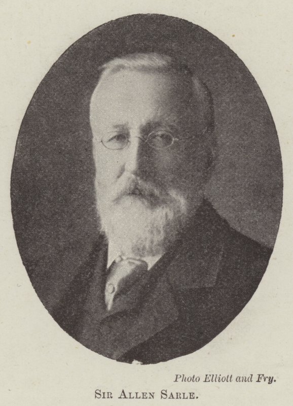 Sir Allen Sarle autorstwa English Photographer