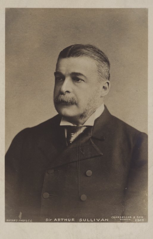 Sir Arthur Sullivan, angielski kompozytor autorstwa English Photographer