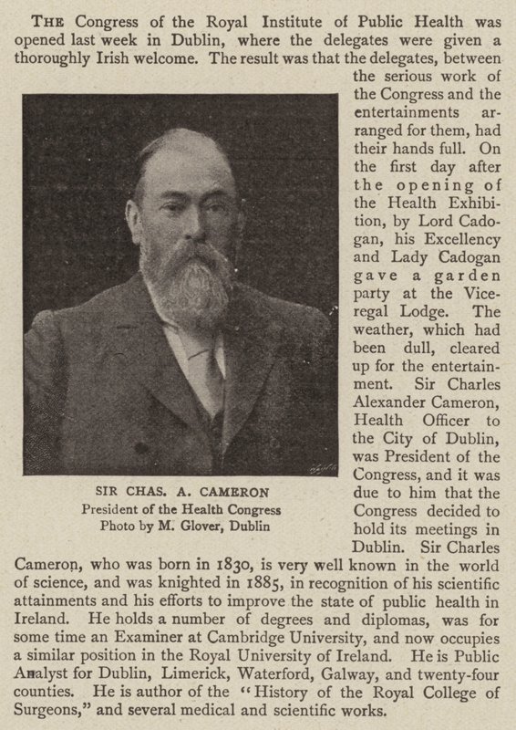 Sir Charles Cameron autorstwa English Photographer