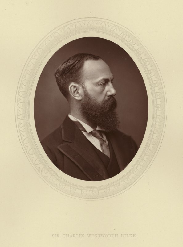 Sir Charles Wentworth Dilke autorstwa English Photographer