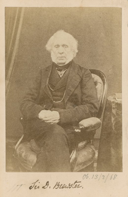 Sir D. Brewster autorstwa English Photographer