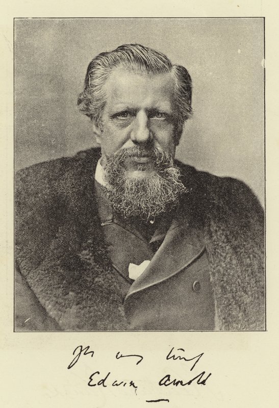 Sir Edwin Arnold, KSI autorstwa English Photographer