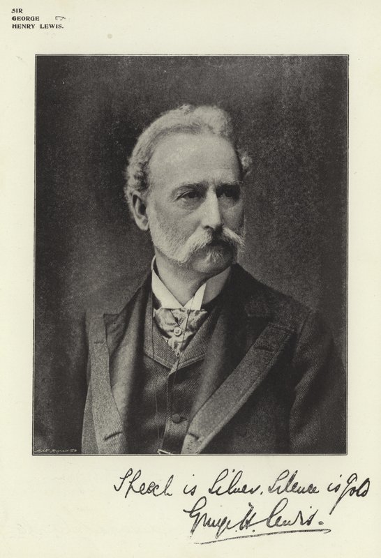 Sir George Henry Lewis autorstwa English Photographer