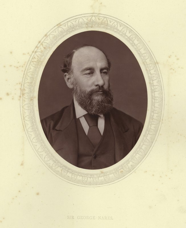 Sir George Nares autorstwa English Photographer