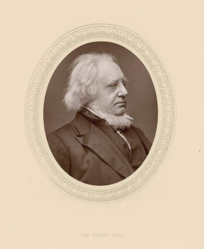 Sir Henry Cole, pierwszy dyrektor Muzeum Wiktorii i Alberta autorstwa English Photographer