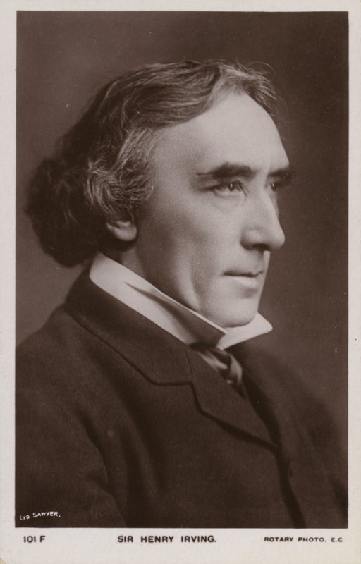 Sir Henry Irving, angielski aktor teatralny autorstwa English Photographer
