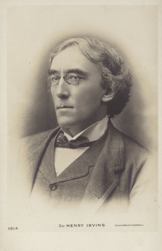 Sir Henry Irving, angielski aktor teatralny autorstwa English Photographer