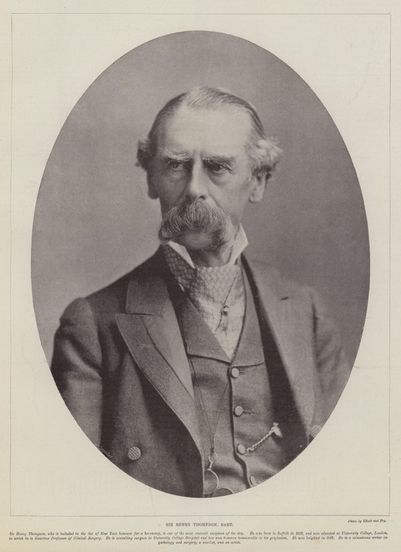 Sir Henry Thompson, Baronet autorstwa English Photographer