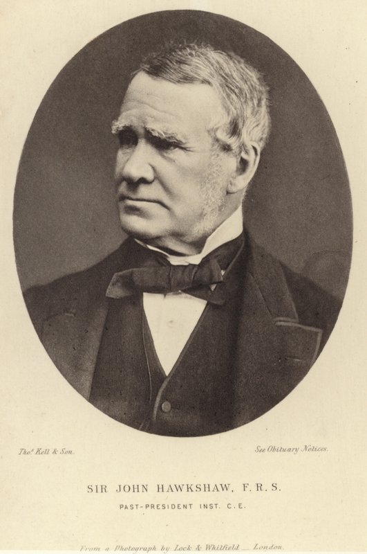 Sir John Hawkshaw autorstwa English Photographer