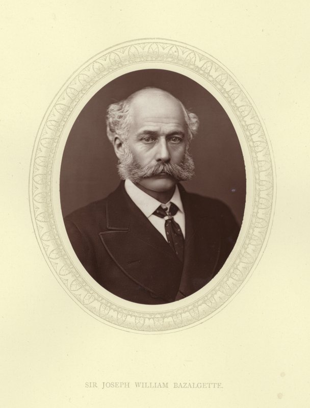 Sir Joseph William Bazalgette autorstwa English Photographer