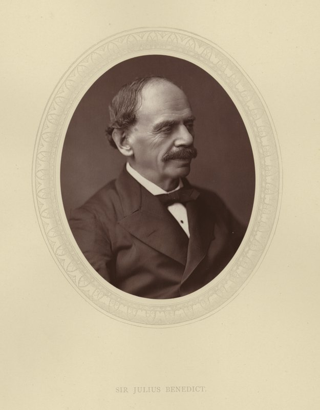 Sir Julius Benedict autorstwa English Photographer