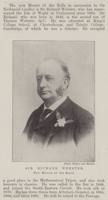 Sir Richard Webster, nowy mistrz rolek autorstwa English Photographer