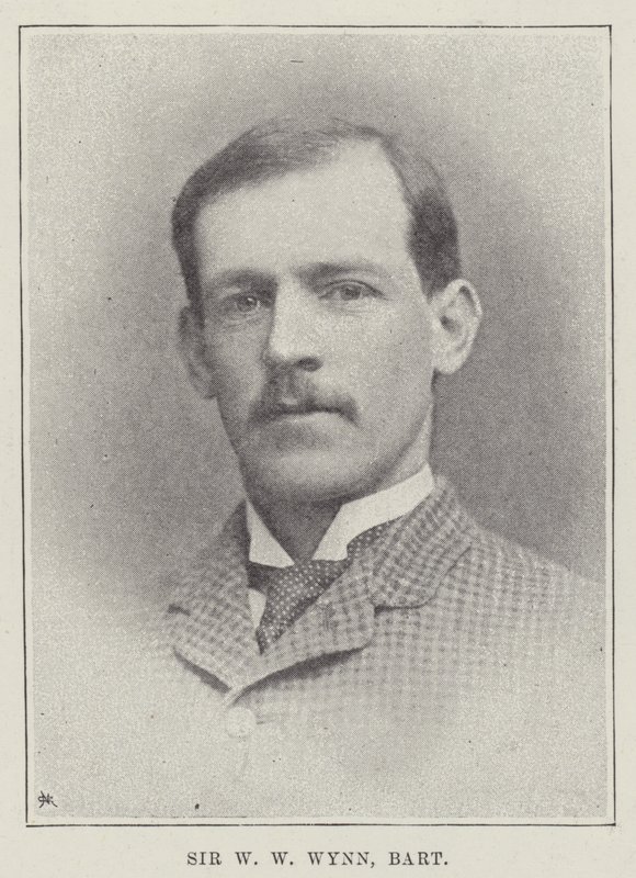 Sir W W Wynn, Baronet autorstwa English Photographer