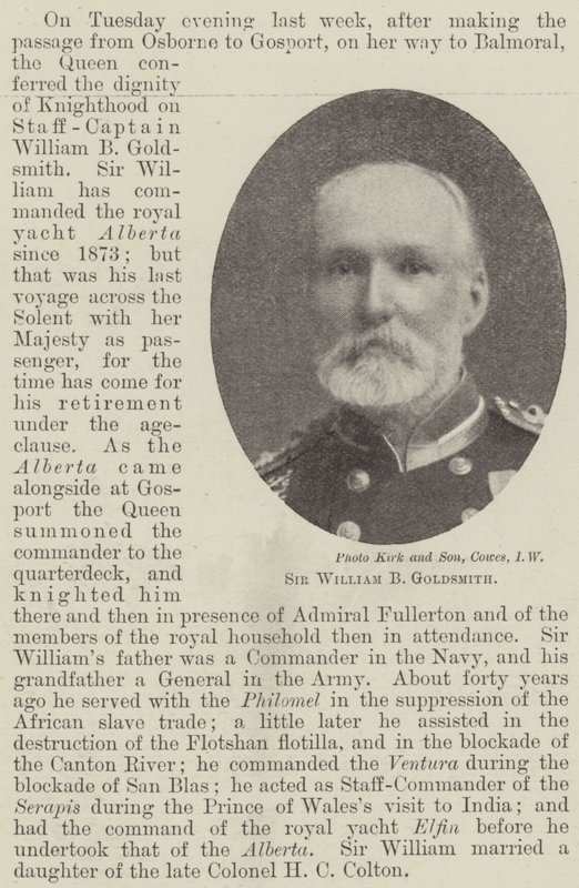 Sir William B Złotnik autorstwa English Photographer