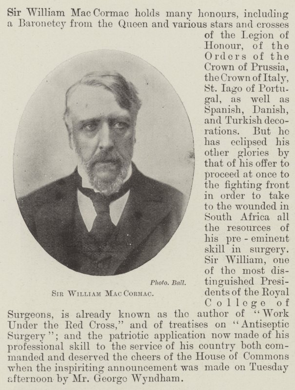 Sir William MacCormac autorstwa English Photographer