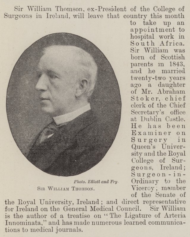 Sir William Thomson autorstwa English Photographer