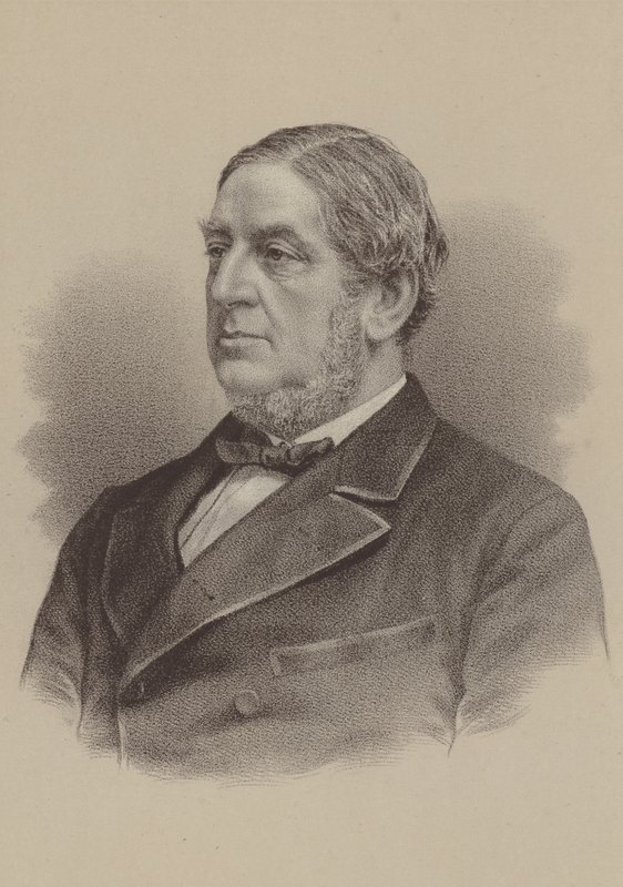 Sir William Vernon Harcourt, brytyjski liberalny mąż stanu autorstwa English Photographer