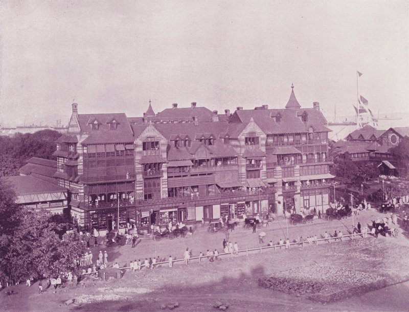 Sirdars Mansions, Bombaj autorstwa English Photographer