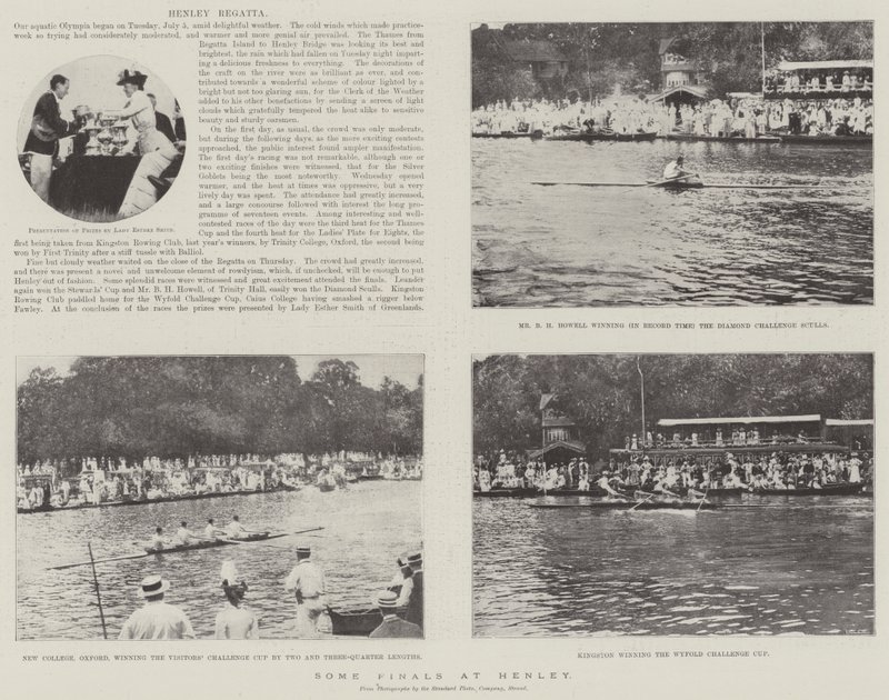 Niektóre finały w Henley autorstwa English Photographer
