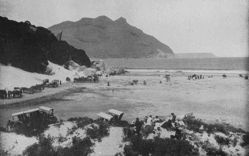 Republika Południowej Afryki: Hout Bay (zdjęcie czarno-białe) autorstwa English Photographer